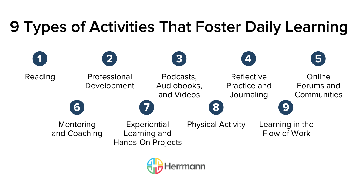 9 Types of Activities That Foster Daily Learning