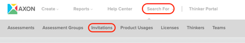 Axon_Invitations Tab