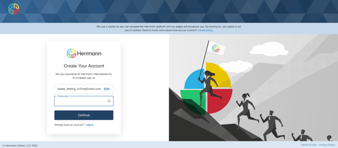 Create Your Account Thinker Portal