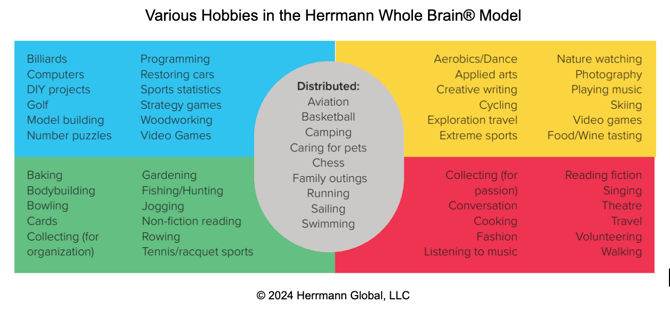 Hobbies model