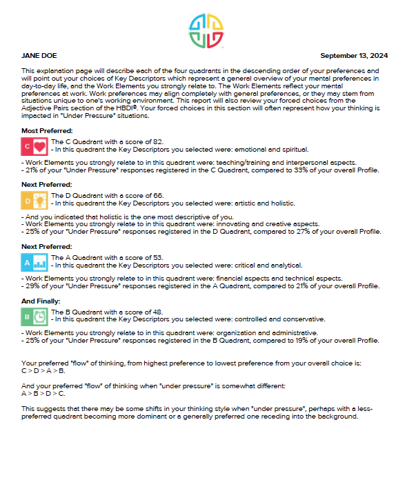 Narrative Report - Jane Doe