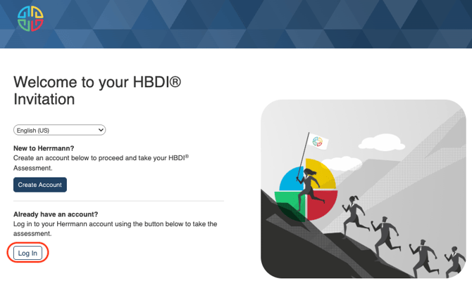 Sign In_Welcome to Your HBDI Invitation (Log In)