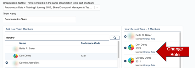 Teams select manager