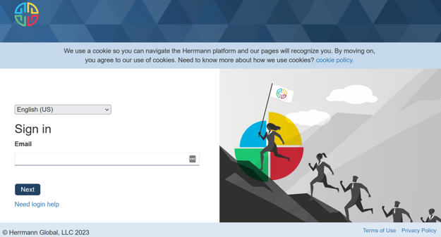 Thinker Portal Login Page