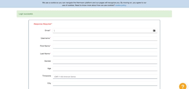 Thinker Portal email change