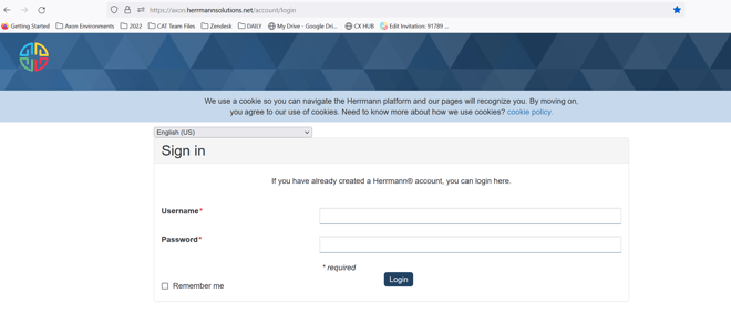Thinker Portal login