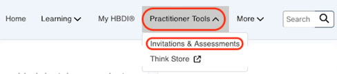 Thinker Portal_Practitioner Tools