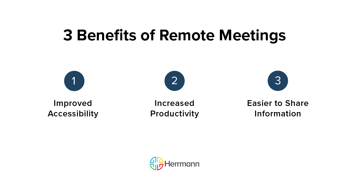 3 Benefits of Remote Meetings