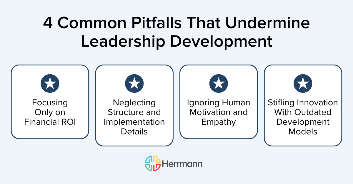 4 Common Pitfalls That Undermine Leadership Development