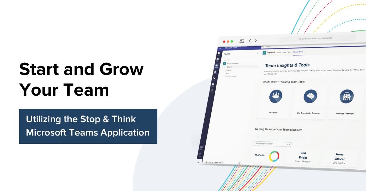 How Stop & Think Helps you Start and Grow Your Team