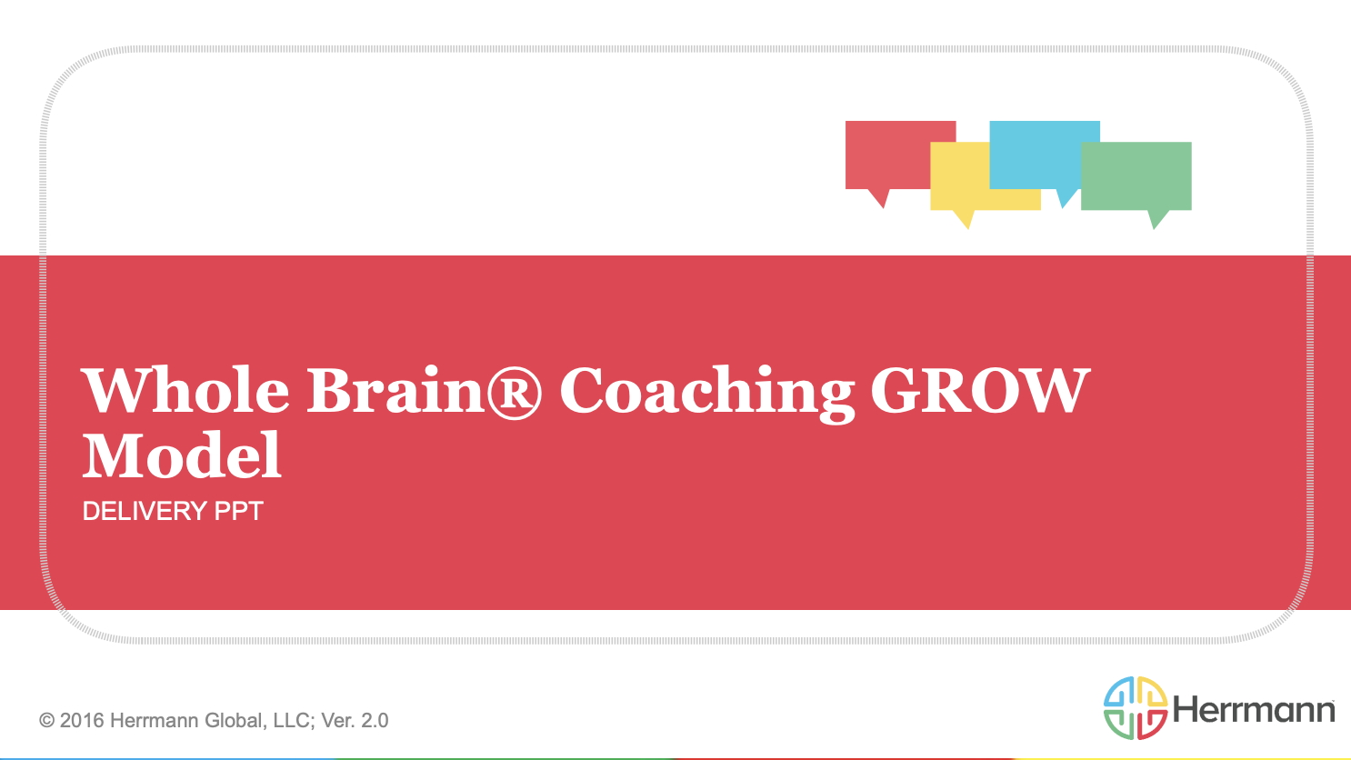 Activity Coaching GROW Model PPT