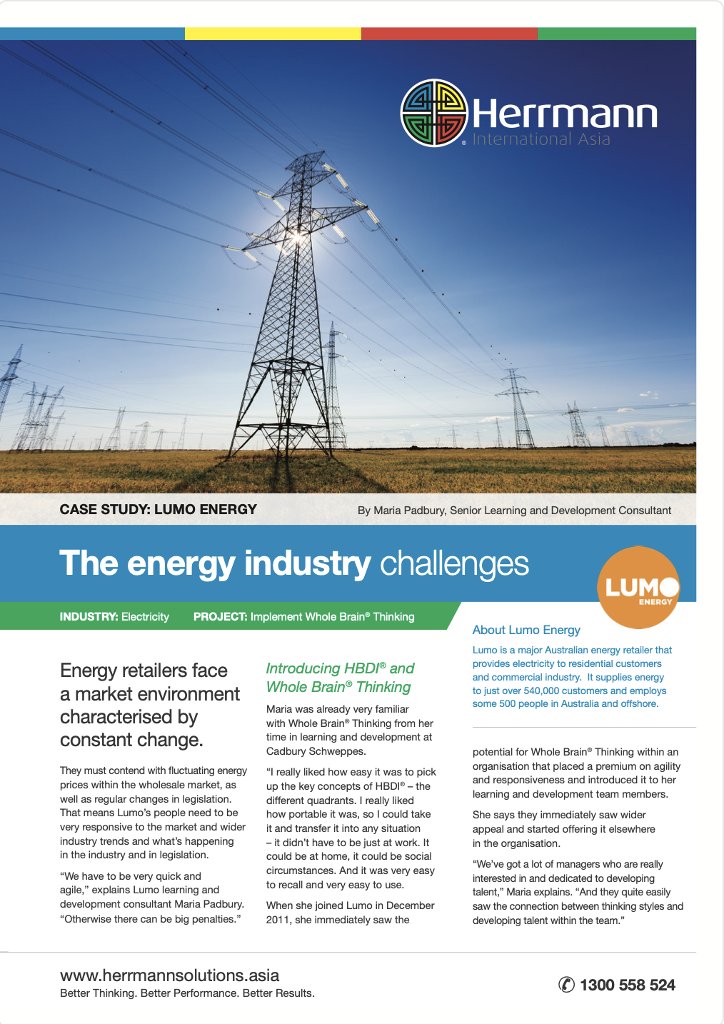 Lumo Energy Case Study