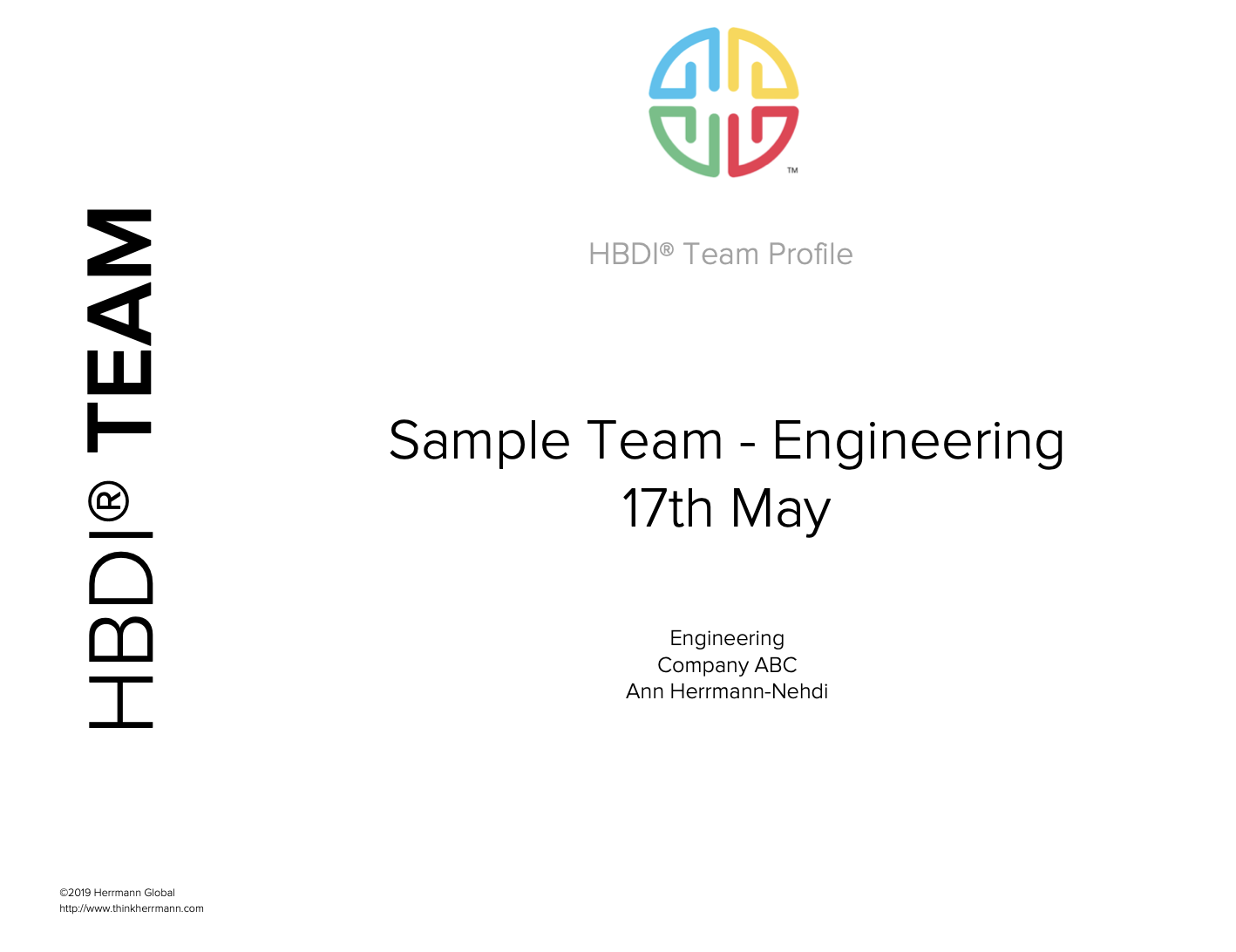 Sample Team Profile - Engineering