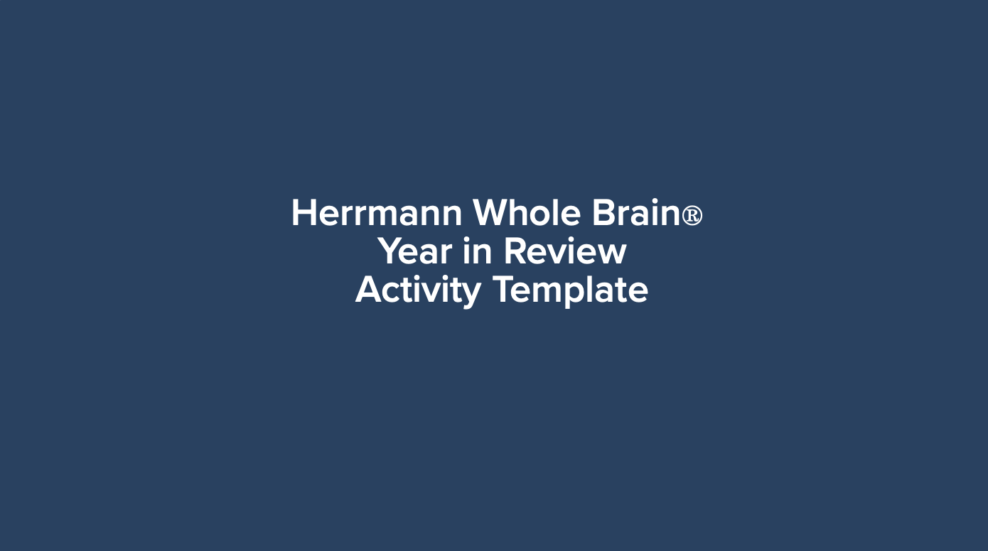 Whole Brain Year In Review Facilitation Deck